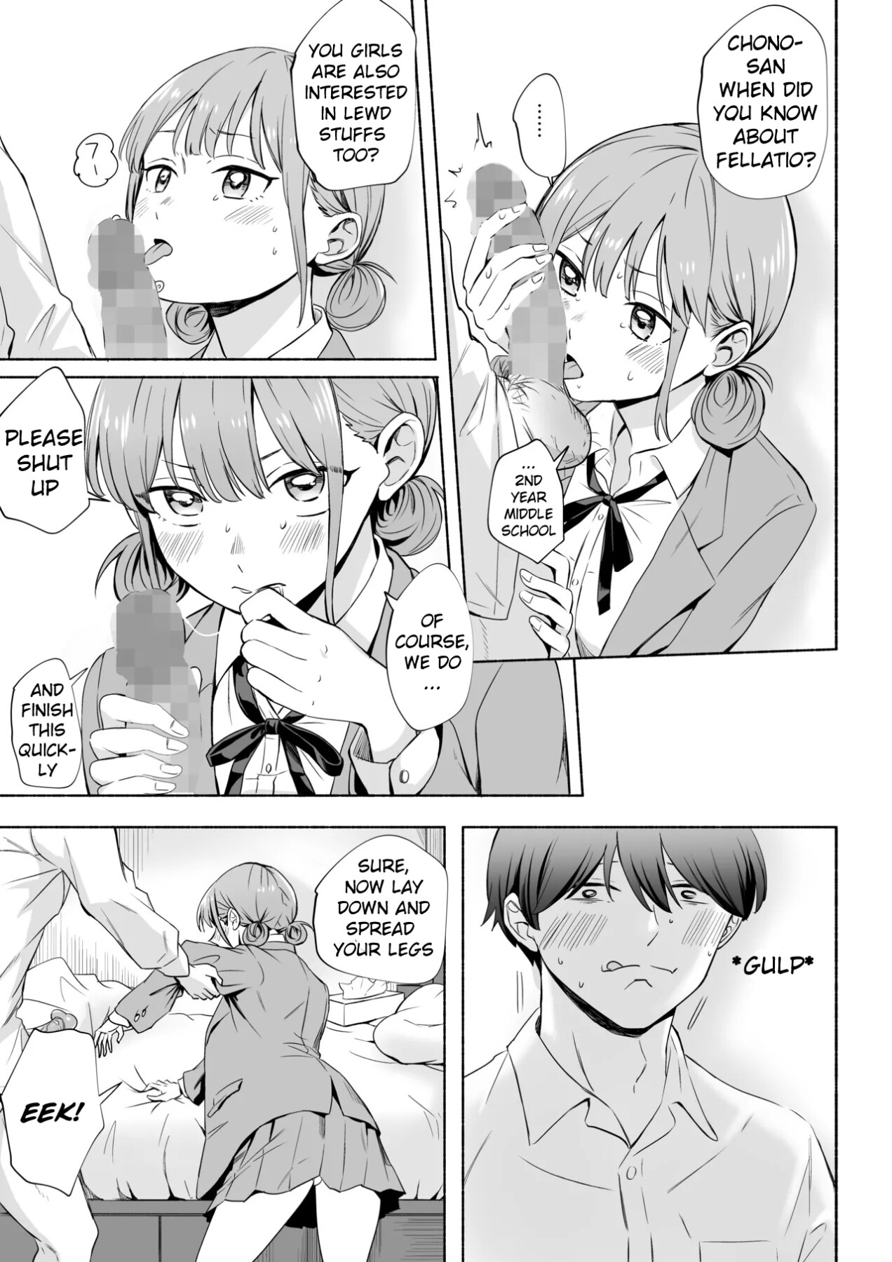 Hentai Manga Comic-I was caught not wearing a leotar-Read-14